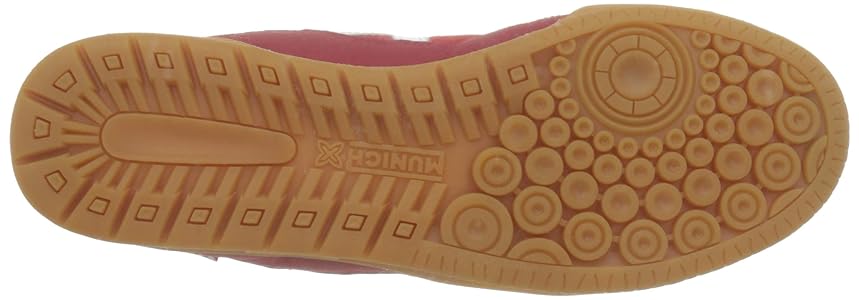 Amazon.com | Munich Unisex Low-Top Sneakers, Red, 7.5 US Men